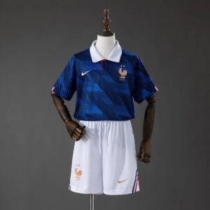 france 2026 home full kids kit jersey 001