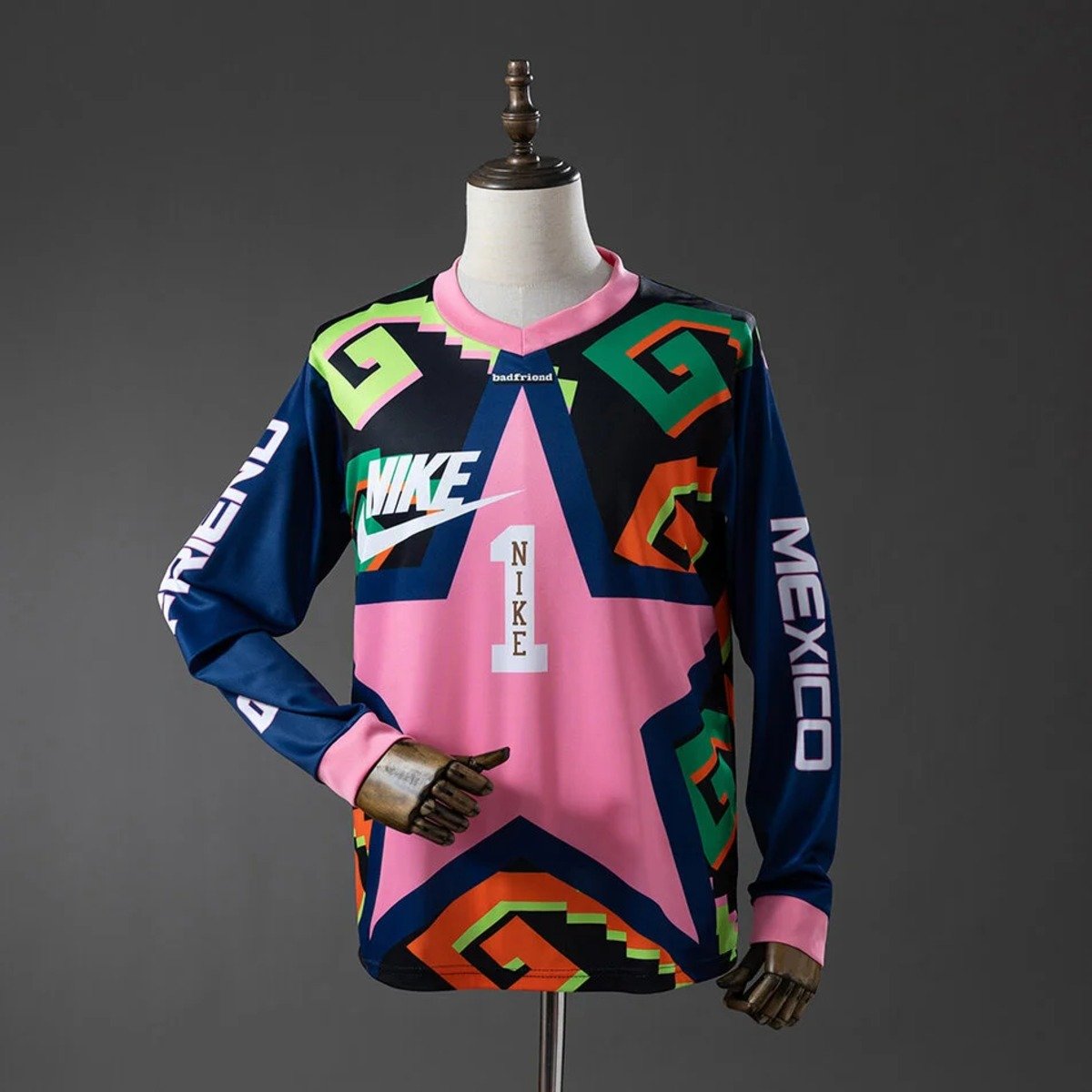 mexico 2026 hollywood goalkeeper lifestyle long sleeve jersey 001 mexico 2026 hollywood goalkeeper lifestyle long sleeve jersey 001