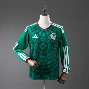 mexico 2026 home long sleeve jersey 001