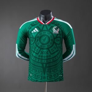 mexico 2026 home long sleeve player version jersey 001