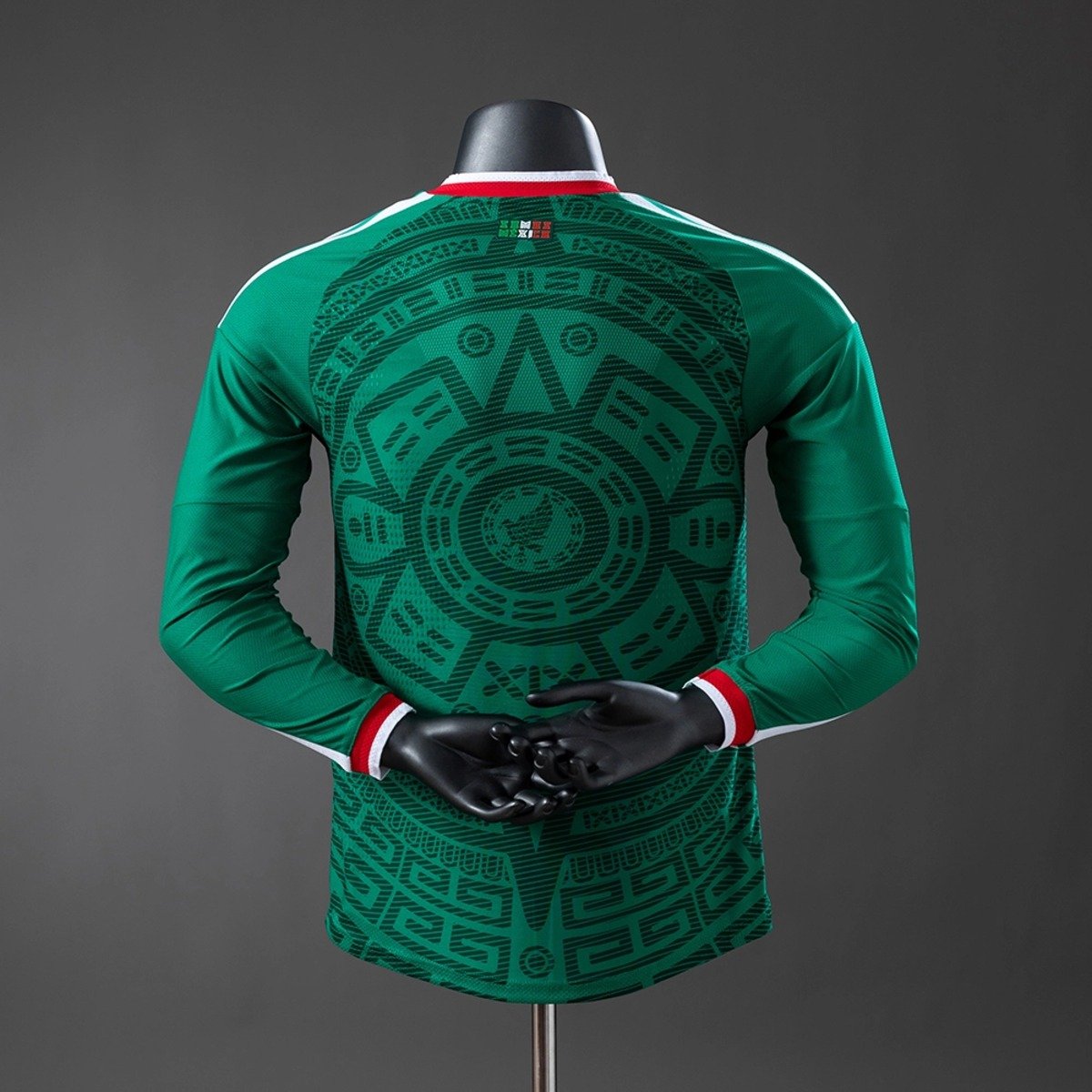 mexico 2026 home long sleeve player version jersey 002 mexico 2026 home long sleeve player version jersey 002