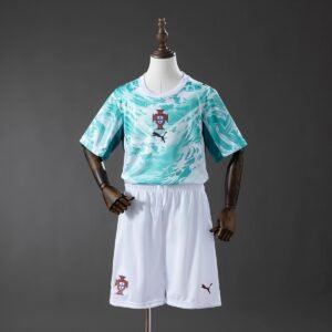 portugal 2026 away full kids kit jersey 001