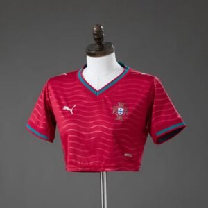 portugal 2026 home womens short jersey 001