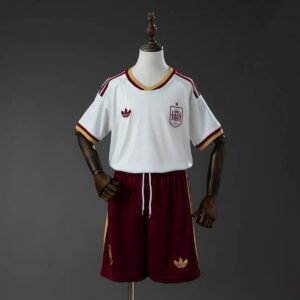 spain 2026 away full kids kit jersey 001
