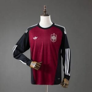 spain 2026 goalkeeper long sleeve jersey 001