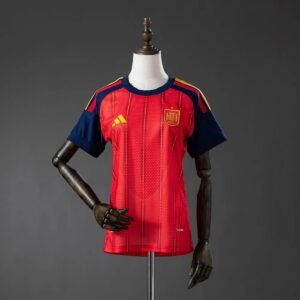 spain 2026 home womens player version jersey 001