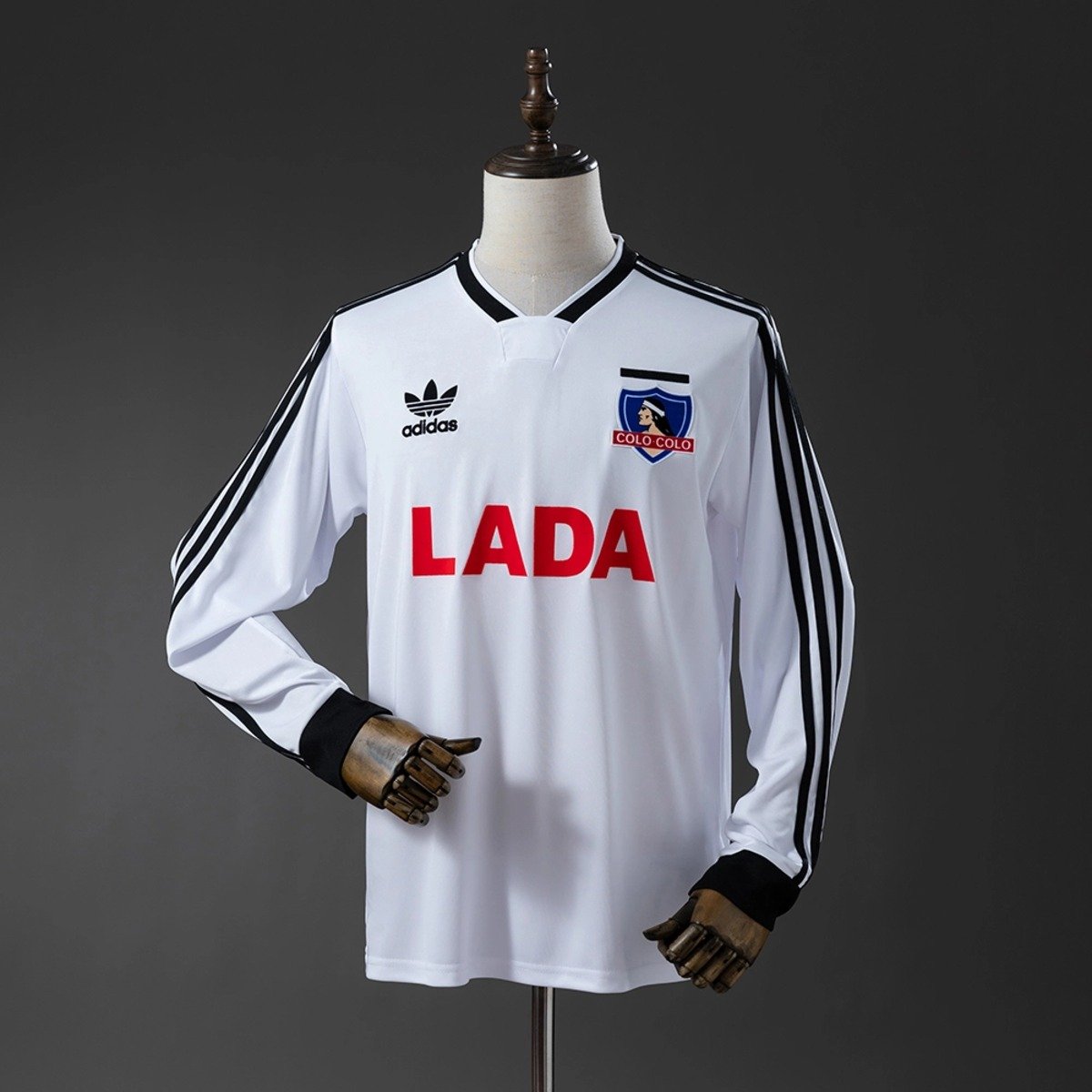 1991 colo colo home jersey long sleeve 001 1991 colo colo home jersey long sleeve 001