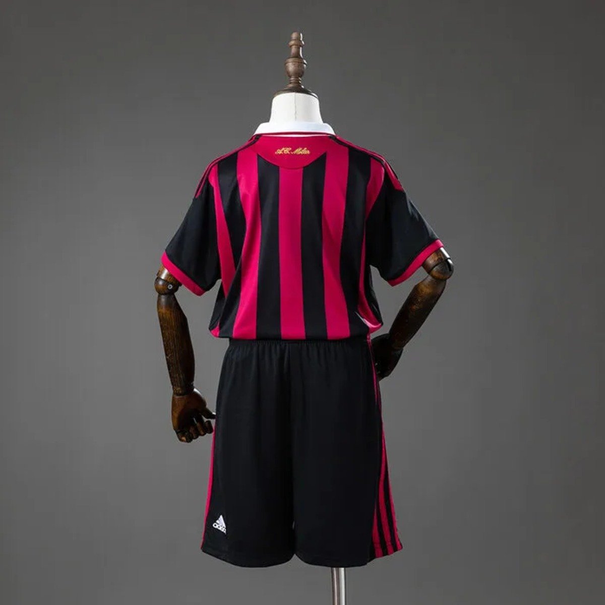 ac milan 09 10 home retro kids kit jersey 002 ac milan 09 10 home retro kids kit jersey 002