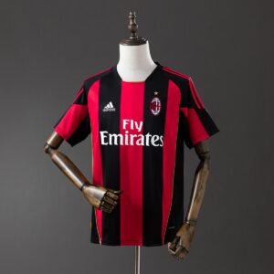 ac milan 10 11 home retro jersey 001