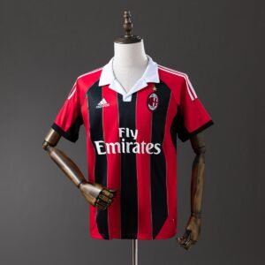 ac milan 12 13 home retro jersey 001