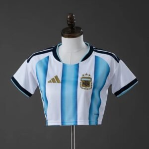 argentina 2026 home womens crop jersey 001