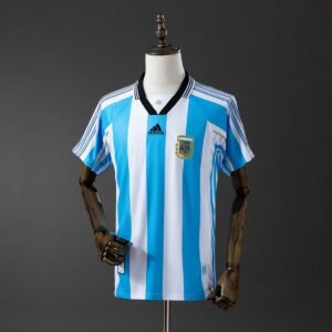 argentina 98 99 home retro jersey 001