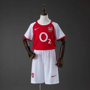 arsenal 02 04 home retro kids kit jersey 001