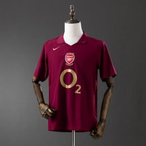 arsenal 05 06 home retro jersey 001