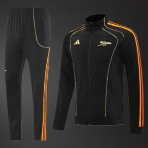 arsenal 25 26 adult&kids black training jacket kit 001