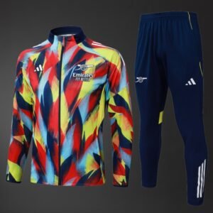 arsenal 25 26 adult & kids iridescent blue training jacket kit 001