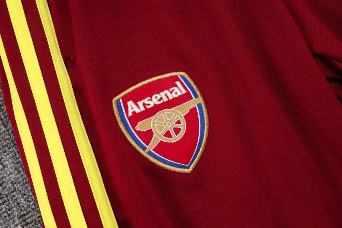 arsenal 25 26 adult & kids red training jacket kit 004 arsenal 25 26 adult & kids red training jacket kit 004