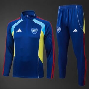 arsenal 25 26 adult & kids training tracksuits long sleeve kit 001