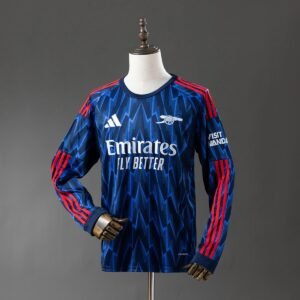arsenal 25 26 away long sleeve jersey 001