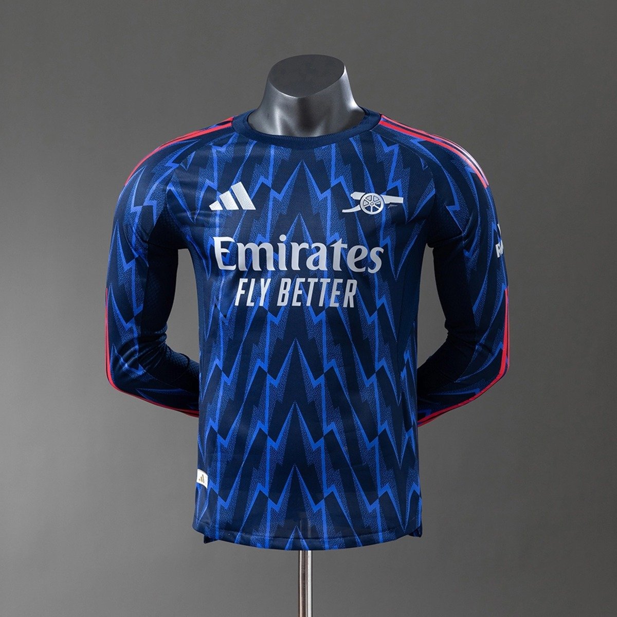 arsenal 25 26 away player version long sleeve jersey 001 arsenal 25 26 away player version long sleeve jersey 001