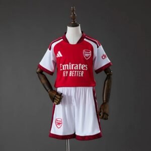 arsenal 26 27 home full kids kit jersey 001