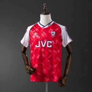 arsenal 90 92 home retro jersey 001