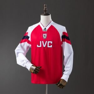 arsenal 92 94 home long sleeve retro jersey 001