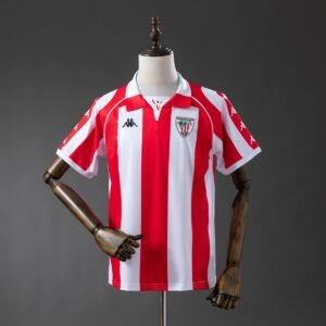athletic bilbao 98 99 home retro jersey 001