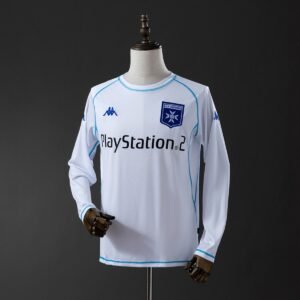 auxerre 03 04 home long sleeve retro jersey 001