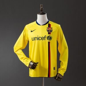 barcelona 08 09 away long sleeve retro jersey 001