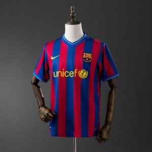 barcelona 09 10 home retro jersey 001