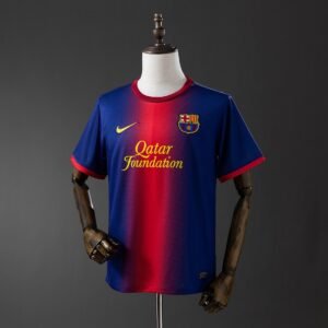 barcelona 12 13 home retro jersey 001