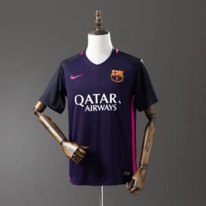 barcelona 16 17 away retro jersey 001