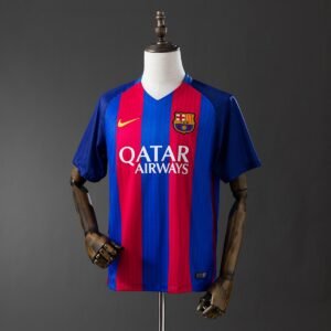 barcelona 16 17 home retro jersey 001