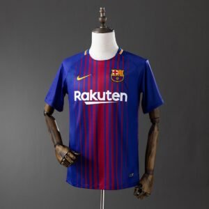 barcelona 17 18 home retro jersey 001