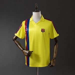 barcelona 82 84 away retro jersey 001