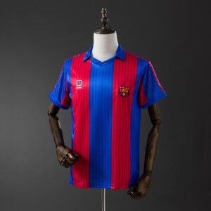 barcelona 89 92 home retro jersey 001