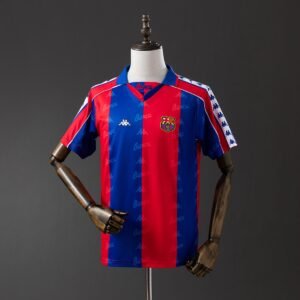 barcelona 92 95 home retro jersey 001