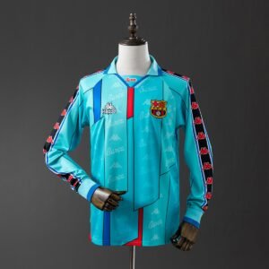 barcelona 96 97 away long sleeve retro jersey 001