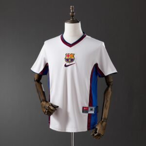 barcelona 98 99 away retro jersey 001
