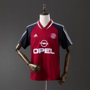 bayern munich 01 02 home retro jersey 001