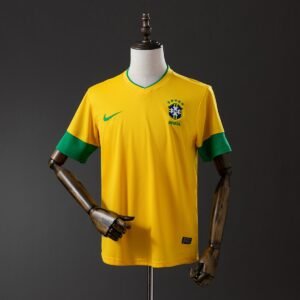 brazil 12 13 home retro jersey 001