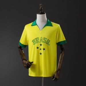 brazil 1958 home retro jersey 001