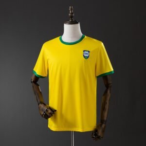 brazil 1970 home retro jersey 001