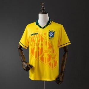 brazil 1994 home retro jersey 001