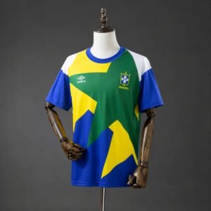 brazil 1994 training retro jersey 001