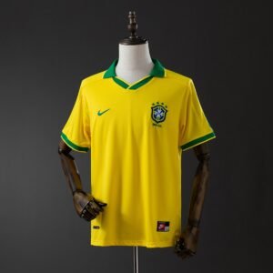 brazil 1997 home retro jersey 001