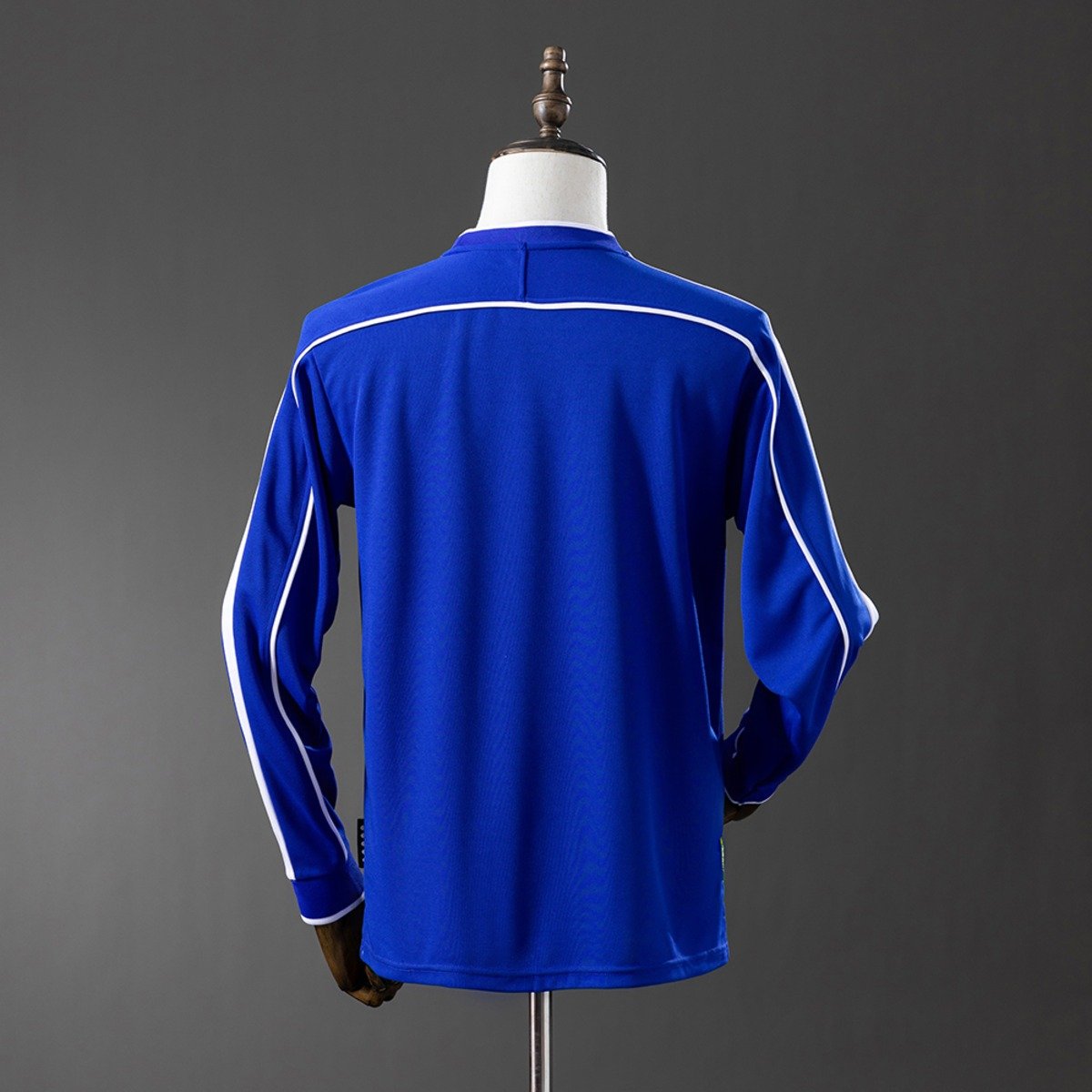 brazil 1998 away retro long sleeve jersey 002 brazil 1998 away retro long sleeve jersey 002