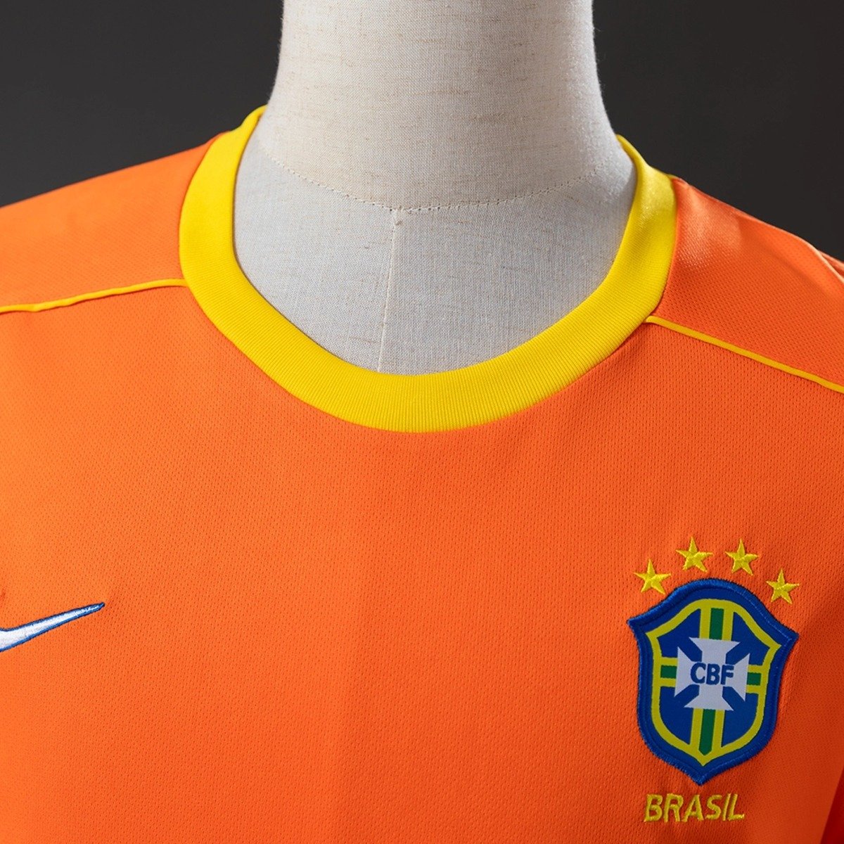 brazil 1998 goalkeeper long sleeve retro jersey 003 brazil 1998 goalkeeper long sleeve retro jersey 003