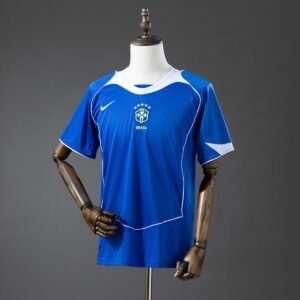 brazil 2004 away retro jersey 001